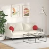 Sėdynių pagalvėlės 2 pcs Raudona Ø30 x 13 cm audinys