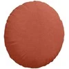 Sėdynių pagalvėlės 2 pcs Raudona oranžinė Ø 40 cm