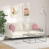 Sėdynių pagalvėlės 2 pcs Rožinė Ø 40 x 13 cm Aksomas