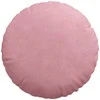 Sėdynių pagalvėlės 2 pcs Rožinė Ø60 x 21 cm Aksomas