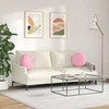 Sėdynių pagalvėlės 2 pcs Rožinė Ø40 x 13 cm audinys