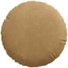 Sėdynių pagalvėlės 2 pcs Ruda Ø30 x 13 cm Aksomas
