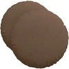 Sėdynių pagalvėlės 2 pcs Ruda Ø50 x 19 cm audinys