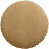 Sėdynių pagalvėlės 2 pcs Ruda Ø50 x 19 cm Aksomas