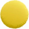 Sėdynių pagalvėlės 2 pcs Šviesi geltona Ø50 x 19 cm audinys