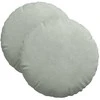 Sėdynių pagalvėlės 2 pcs Šviesiai pilka Ø 40 x 13 cm Aksomas