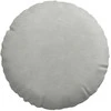 Sėdynių pagalvėlės 2 pcs Šviesiai pilka Ø30 x 13 cm Aksomas
