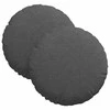 Sėdynių pagalvėlės 2 pcs Tamsiai pilka Ø30 x 13 cm