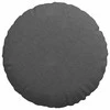 Sėdynių pagalvėlės 2 pcs Tamsiai pilka Ø60 x 21 cm