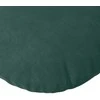 Sėdynių pagalvėlės 2 pcs Tamsiai žalia Ø 40 x 13 cm Aksomas