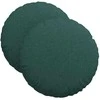 Sėdynių pagalvėlės 2 pcs Tamsiai žalia Ø40 x 13 cm audinys