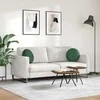 Sėdynių pagalvėlės 2 pcs Tamsiai žalia Ø 40 cm