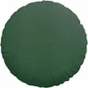 Sėdynių pagalvėlės 2 pcs Tamsiai žalia Ø50 x 19 cm