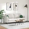 Sėdynių pagalvėlės 2 pcs Tamsiai žalia Ø30 x 13 cm