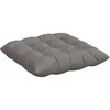 Sėdynių pagalvėlės 4 pcs Taupe 40 x 40 x 6 cm audinys