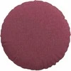Sėdynių pagalvėlės 2 pcs Vyno raudona Ø40 x 13 cm audinys