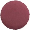 Sėdynių pagalvėlės 2 pcs Vyno raudona Ø50 x 19 cm audinys