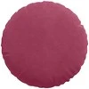 Sėdynių pagalvėlės 2 pcs Vyno raudona Ø 40 x 13 cm Aksomas