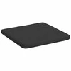 Sėdynių pagalvėlės 4 pcs Juoda 40 x 40 x 3 cm