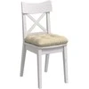 Sėdynių pagalvėlės 4 pcs Kreminė 40 x 40 x 12 cm audinys
