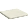 Sėdynių pagalvėlės 4 pcs Kreminė 40 x 40 x 3 cm Aksomas