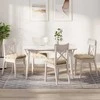Sėdynių pagalvėlės 4 pcs Kreminė 45 x 45 cm