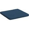 Sėdynių pagalvėlės 4 pcs Mėlyna 40 x 40 x 3 cm audinys