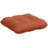 Sėdynių pagalvėlės 4 pcs Raudona oranžinė 45 x 45 cm
