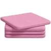 Sėdynių pagalvėlės 4 pcs Rožinė 40 x 40 x 3 cm audinys