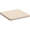 Sėdynių pagalvėlės 4 pcs Smėlio 40 x 40 x 3 cm