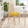 Sėdynių pagalvėlės 4 pcs Šviesi geltona 40 x 40 cm