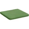 Sėdynių pagalvėlės 4 pcs Šviesiai žalia 40 x 40 x 3 cm Aksomas