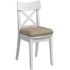 Sėdynių pagalvėlės 4 pcs Mikropluošto audinys Taupe 40 x 40 cm