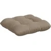 Sėdynių pagalvėlės 4 pcs Mikropluošto audinys Taupe 40 x 40 cm