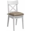 Sėdynių pagalvėlės 4 pcs Taupe 40 x 40 x 6 cm Mikropluoštas
