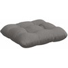 Sėdynių pagalvėlės 4 pcs Taupe 45 x 45 x 12 cm audinys