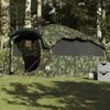 Šeimos palapinė, kamufliažinė, 6 vietų, tunelinė