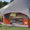 Šeimos palapinė Pilka ir oranžinė 10 asmenų
