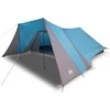 Tipi palapinė su stogu Mėlyna 660 x 456 x 200 cm tafta