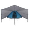 Tipi palapinė su stogu Mėlyna 510 x 690 x 330 cm tafta
