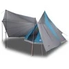 Tipi palapinė su stogu Mėlyna 510 x 690 x 330 cm tafta