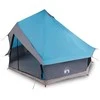 Tipi palapinė su stogu Mėlyna 400 x 346 x 250 cm tafta