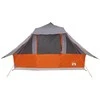 Tipi palapinė Pilka ir oranžinė 364 x 281 x 257 cm tafta