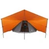 Tipi palapinė Pilka ir oranžinė 510 x 690 x 330 cm tafta