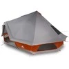 Tipi palapinė Pilka ir oranžinė 680 x 430 x 270 cm tafta