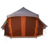 Tipi palapinė Pilka ir oranžinė 508 x 470 x 300 cm tafta