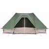 Tipi palapinė su stogu Žalia 680 x 430 x 270 cm tafta