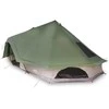 Tipi palapinė su stogu Žalia 680 x 430 x 270 cm tafta