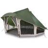 Tipi palapinė su stogu Žalia 508 x 470 x 300 cm tafta