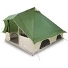 Tipi palapinė su stogu Žalia 358 x 296 x 258 cm tafta